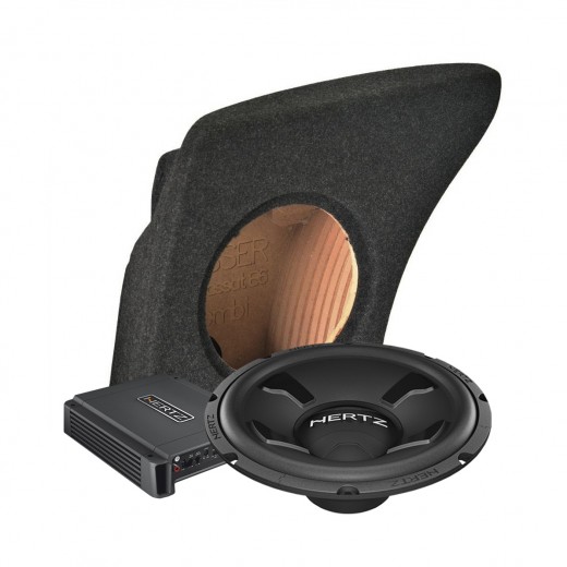 Комплект субуфер в OEM озвучителна кутия и усилвател за Volkswagen Passat B6, B7 Variant №1