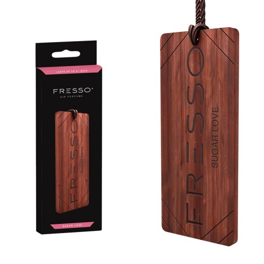 Дървен висящ аромат Fresso Sugar Love Wooden Hanger