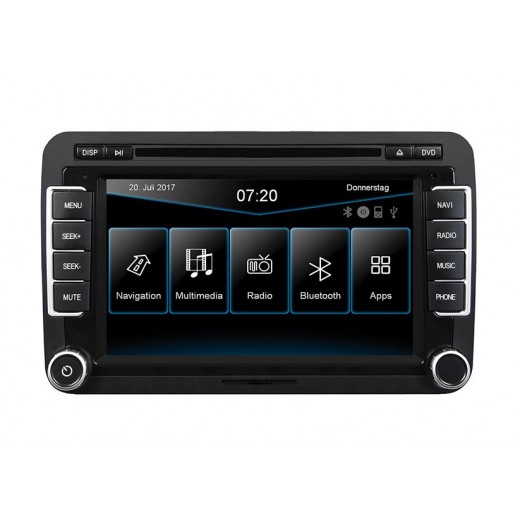 Автомагнитола ESX Naviceiver VNC720-VO-M2 за VW Caddy, Touran, Transporter T6, Sharan, Beetle