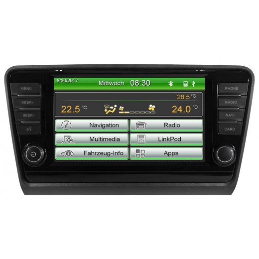 Автомагнитола ESX VNS830-SK-OC3 за Škoda Octavia III