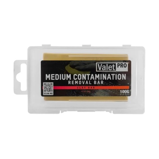 Средно твърд Clay ValetPRO Medium Contamination Removal Bar (100 g)