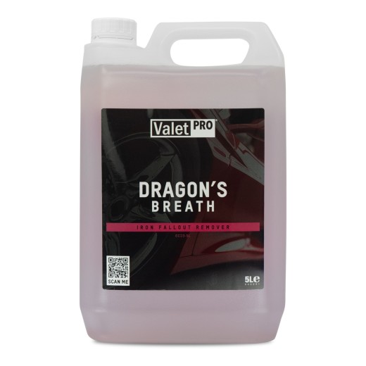Почистващ препарат за джанти и премахвач на полепнала ръжда ValetPRO Dragons Breath (5 l)