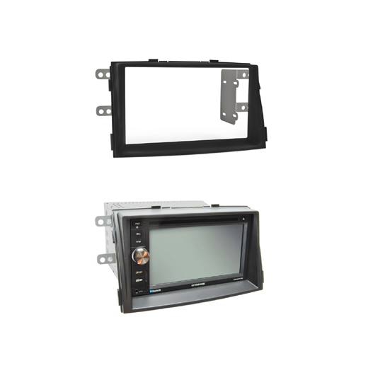 Rámka за автомобилно радио 2DIN - Kia Sorento UNI2