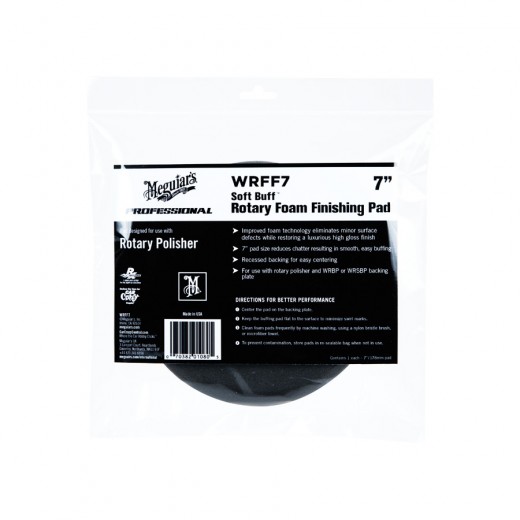 Финиширащ и восъчен тампон Meguiar's Soft Buff Rotary Foam Finishing Disc 7\