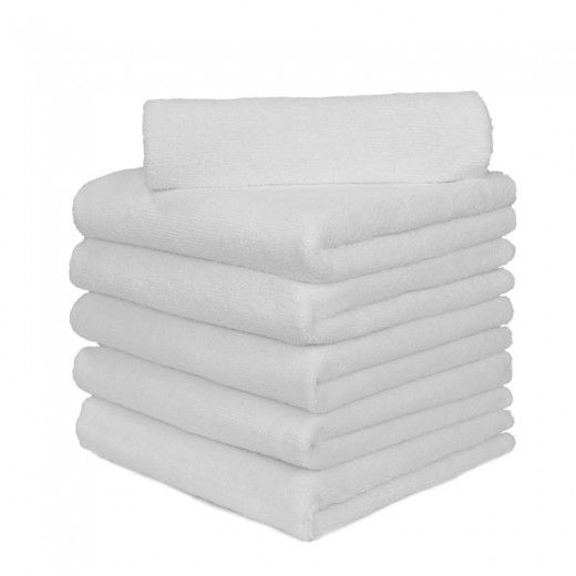 Кърпа Carbon Collective 240GSM White Edgeless Microfibre Cloth
