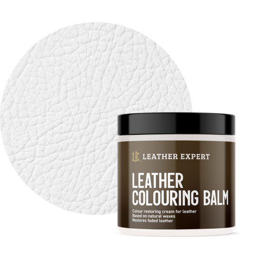 Балсам за кожа Leather Expert - Leather Colouring Balm White (250 ml)