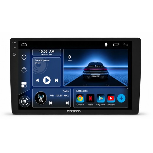 Onkyo X-QD1800 автомобилно радио (8+256 GB)