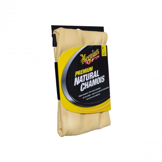 Луксозна естествена кърпа от еленова кожа Meguiar's Natural Chamois