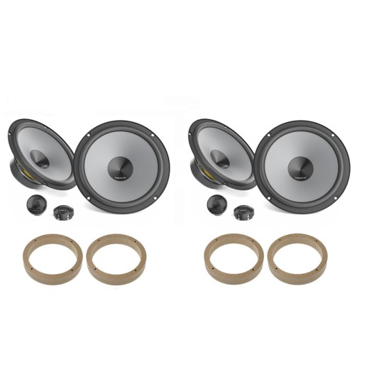 Reproduktory do VW Scirocco set č. 1