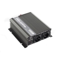 Преобразувател на напрежение от 12V на 230V + USB, 1200W - CAR1200