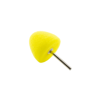 Polиращ конус Carbon Collective Hex Mini Polishing Cone - Yellow