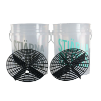Комплект от 2 детайлинг кофи Stjärnagloss Twin Bucket Kit with dirt guards