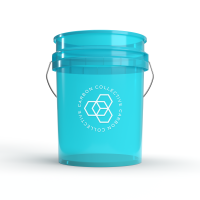 Кофа Carbon Collective Clear Teal Detailing Bucket (20 l)