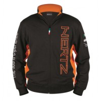 Суитшърт Hertz черен S - с дълъг ръкав