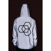 Rефлективно яке Carbon Collective 3M Reflective Waterproof Jacket - M