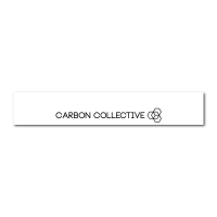Sтикер Carbon Collective White Sunstrip White – Printed