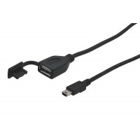 USB -> mini USB удължителен кабел