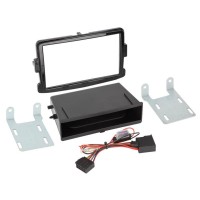 Redukční rámeček autorádia s Inbay nabíjením pro Dacia / Fiat / Opel / Renault