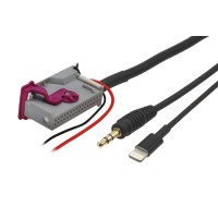 AUX и Apple Lightning адаптер Audi