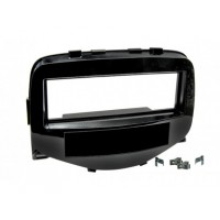 Rámeček autorádia 1DIN - Toyota Aygo / Citroen C1 / Peugeot 108 UNI1