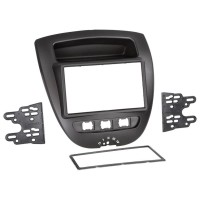 Рамка за монтаж на авторадио за Toyota Aygo / Citroen C1 / Peugeot 107