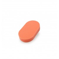 Flexipads Orange Firm Oval Euro Foam Hand Applicator