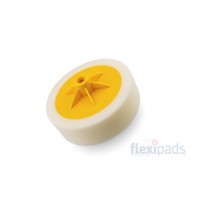 Polиращ диск с носител Flexipads White Compounding M14 (Yellow Plate) 150 x 50