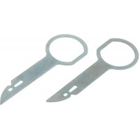 Ключове за демонтаж на авторадио 4carmedia (VW, Audi, Mercedes, Ford)