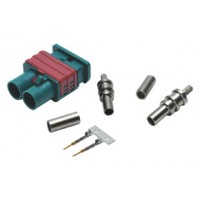 Антенен конектор 2x FAKRA мъжки 295638