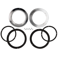 Универсални алуминиеви подложки за говорители от 200 към 165 mm