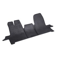 Гумирани автомобилни стелки Rigum за Ford Transit Custom 2 места (2012 -), Tourneo 2 места (2012 -), Transit 3 места (2014 -)