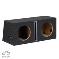 Двойна басрефлексна кутия Basser B1035SX2 Black