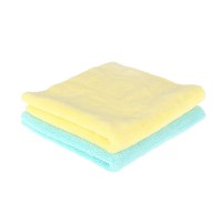 Микрофибърна кърпа Purestar Two Face Buffing Towel Yellow/Mint