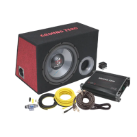 Изгоден комплект субуфер и усилвател Ground Zero GZ BASS KIT 12.300X-II Connect