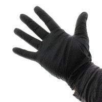Химически устойчиви нитрилни ръкавици Black Mamba Glove SnakeSkin - XL