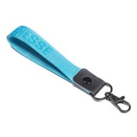 Auto Finesse Luxury Embossed Lanyard Short Teal