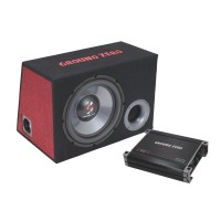 Изгоден комплект със събуфър и усилвател Ground Zero GZ BASS KIT 12.300X-II