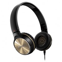 Náhlavní sluchátka Pioneer SE-MJ532-N černo-zlatá