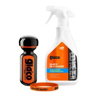 Комплект за поддръжка на стъклата Soft99 Drive Safe (Ultra Glaco + De Cleaner)