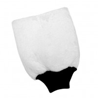 Микрофибърна миеща ръкавица Purestar Plush Wash Mitt White