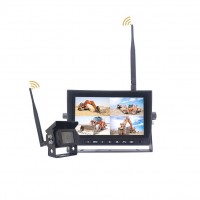 Безжичен комплект, 4ch 4split 12/24V TFT7HDW