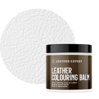 Балсам за кожа Leather Expert - Leather Colouring Balm White (250 ml)